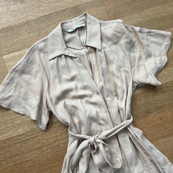 Zara Khaki Dress - Picture 3 of 3